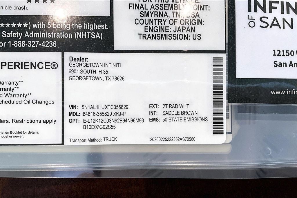 2026 INFINITI QX60 Autograph