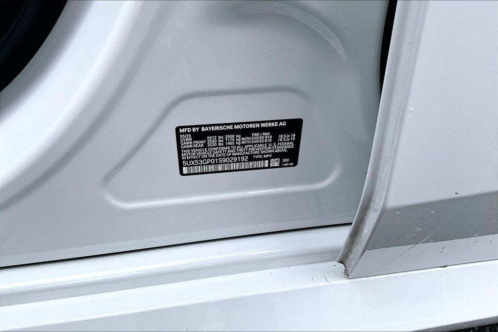 2025 BMW X3 30 xDrive