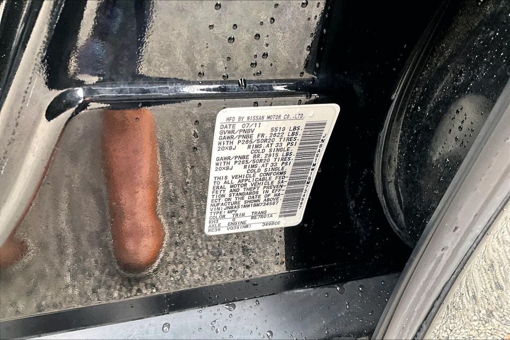 2011 INFINITI FX35 Base