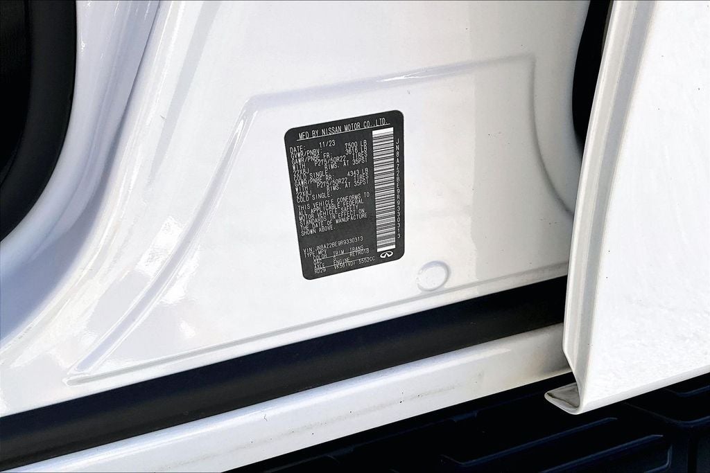 2024 INFINITI QX80 Sensory