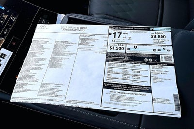 2027 INFINITI QX80 AUTOGRAPH