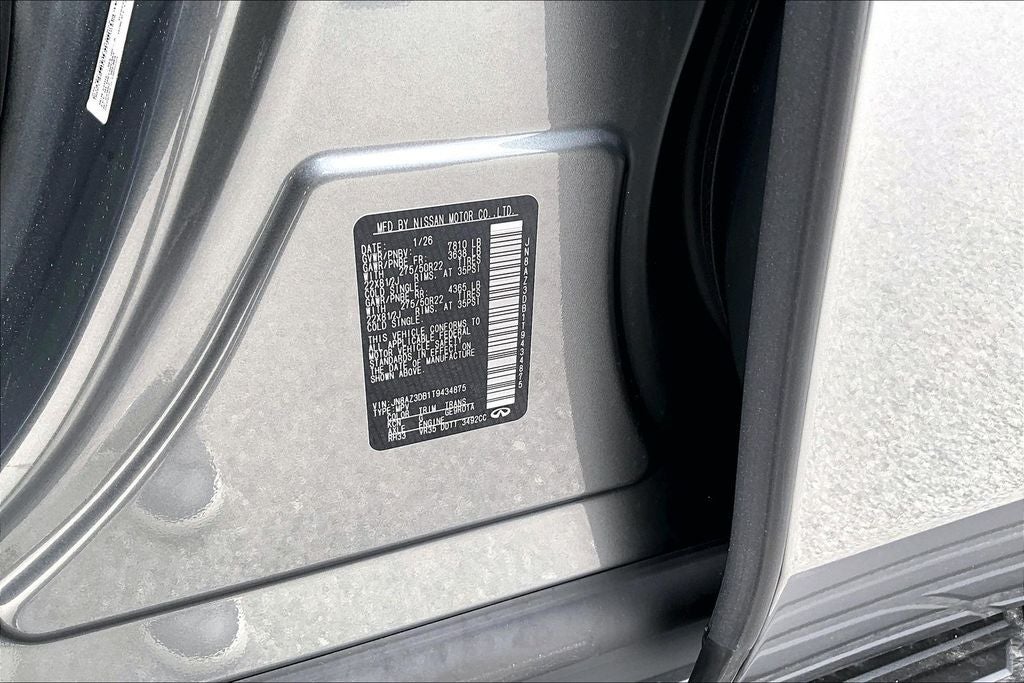 2026 INFINITI QX80 SPORT