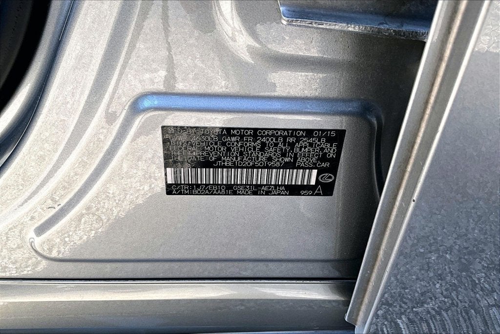 2015 Lexus IS 350