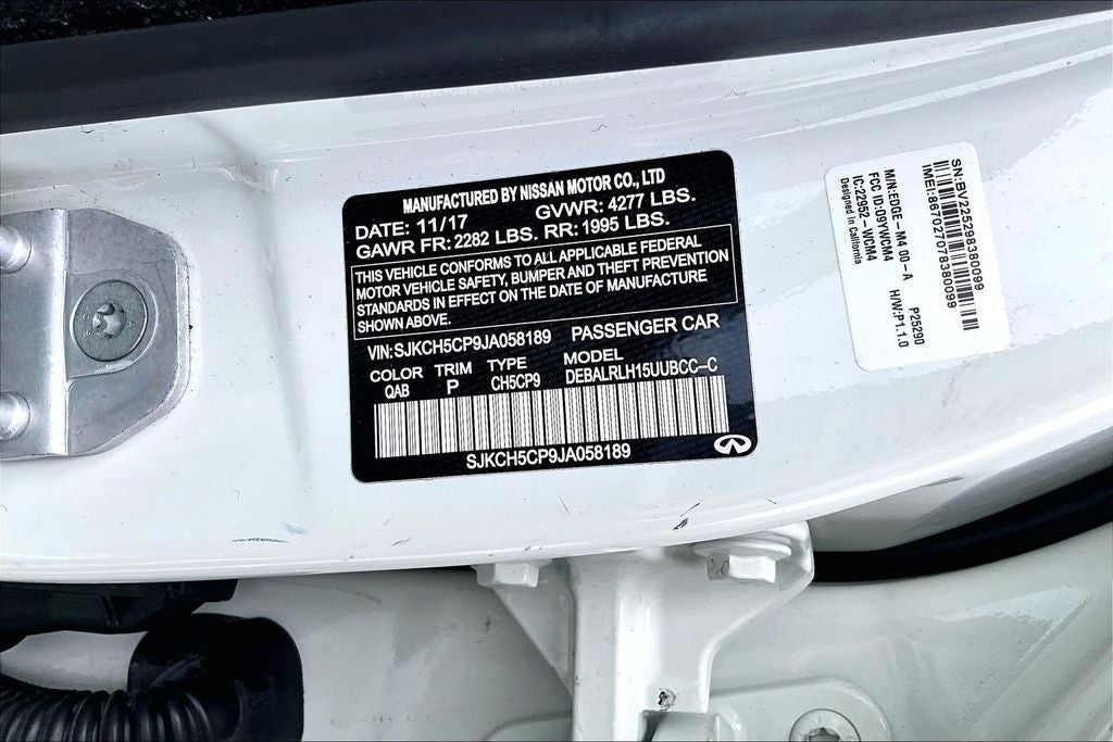 2018 INFINITI QX30 Premium