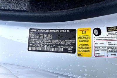 2016 BMW 6 Series 650i xDrive