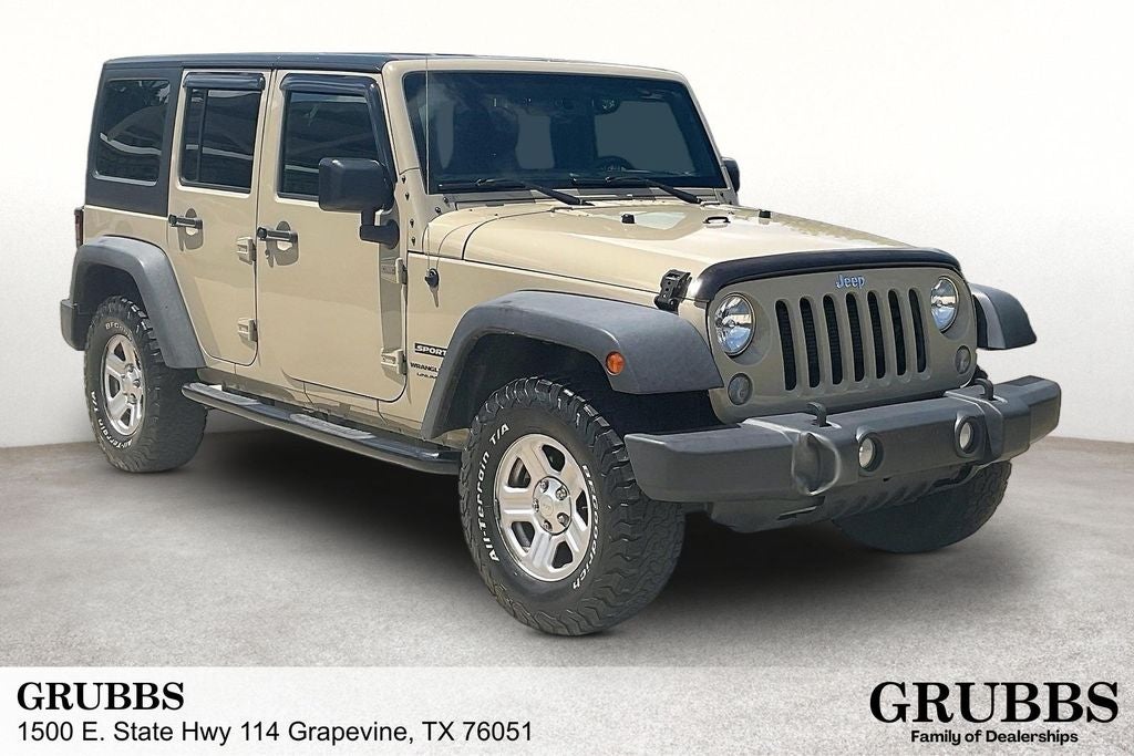 2018 Jeep Wrangler JK Unlimited Sport