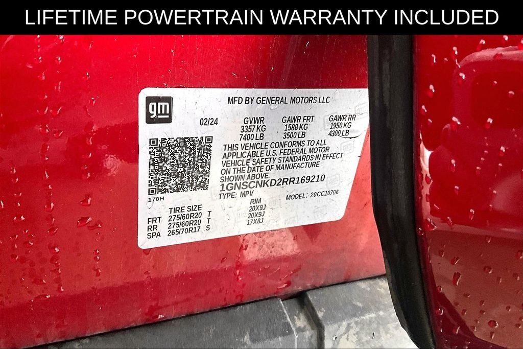 2024 Chevrolet Tahoe LT