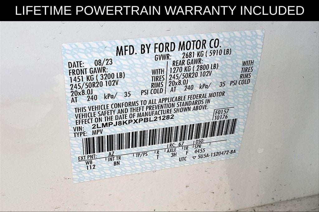 2023 Lincoln Nautilus Reserve