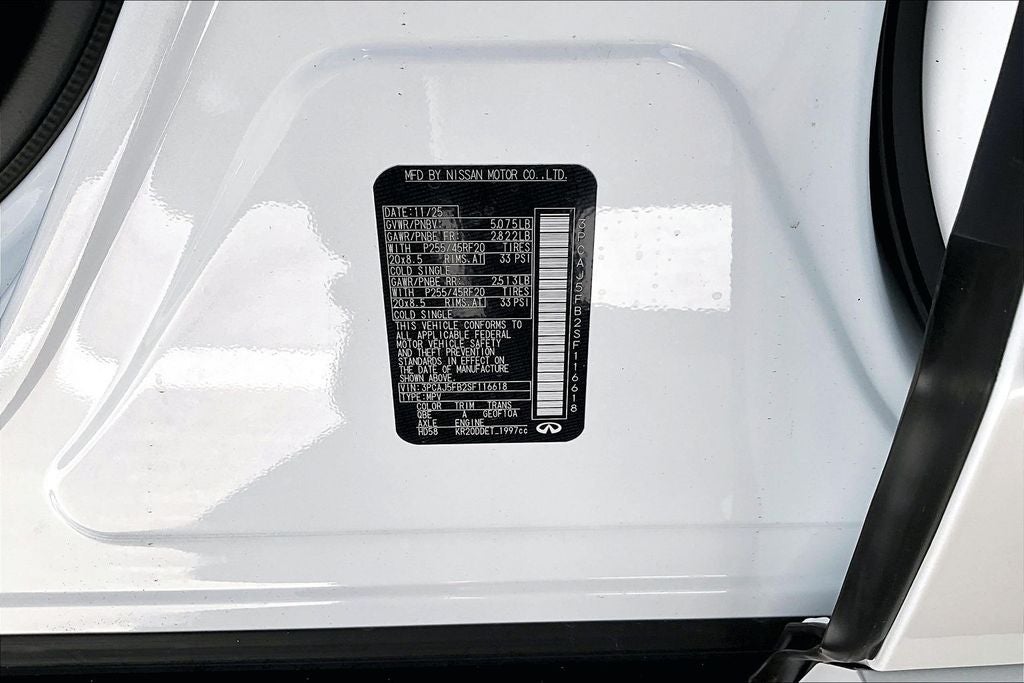 2025 INFINITI QX50 SPORT