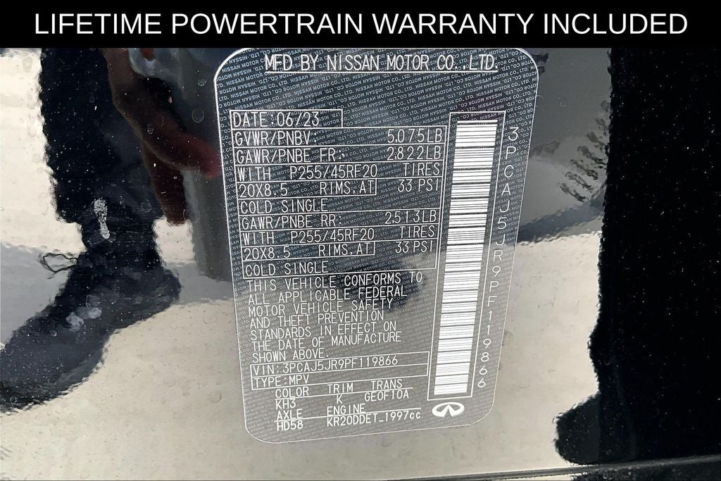 2023 INFINITI QX55 LUXE