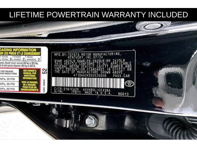 2025 Toyota Camry SE