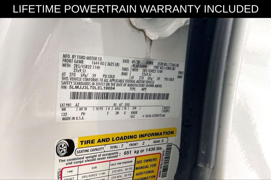 2020 Lincoln Navigator L Reserve