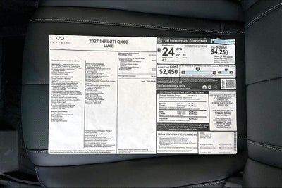 2027 INFINITI QX60 LUXE