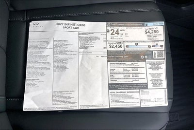 2027 INFINITI QX60 LUXE