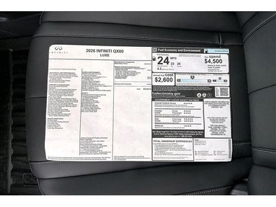 2026 INFINITI QX60 LUXE