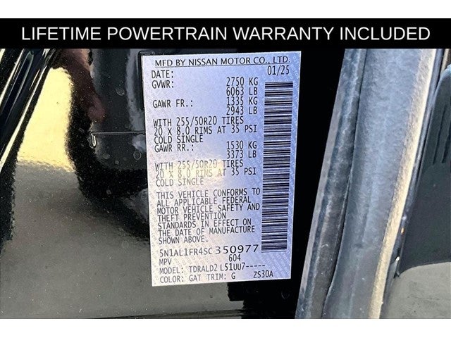 2025 INFINITI QX60 LUXE