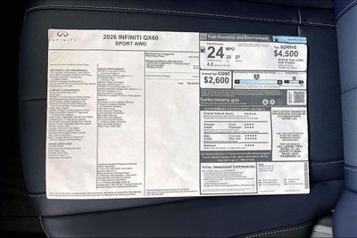 2026 INFINITI QX60 SPORT