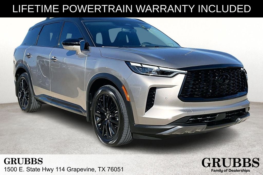 2025 INFINITI QX60 Sensory GRUBBS DOUBLE BLACK