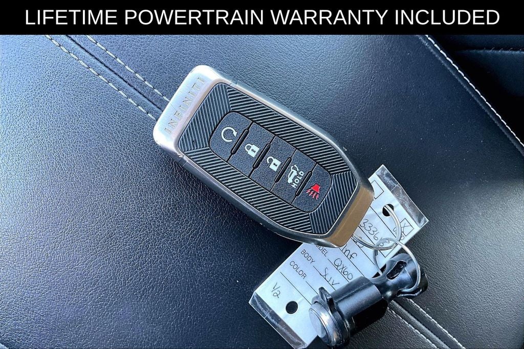 2025 INFINITI QX60 Sensory GRUBBS DOUBLE BLACK