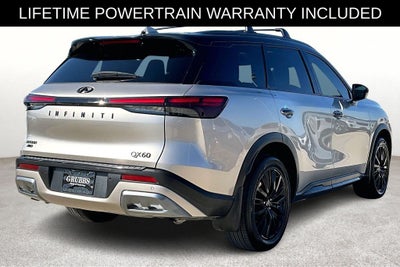 2025 INFINITI QX60 Sensory GRUBBS DOUBLE BLACK