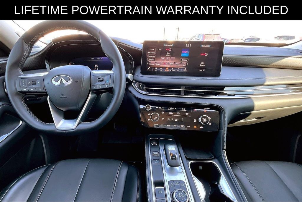 2025 INFINITI QX60 Sensory GRUBBS DOUBLE BLACK