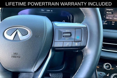 2025 INFINITI QX60 Sensory GRUBBS DOUBLE BLACK