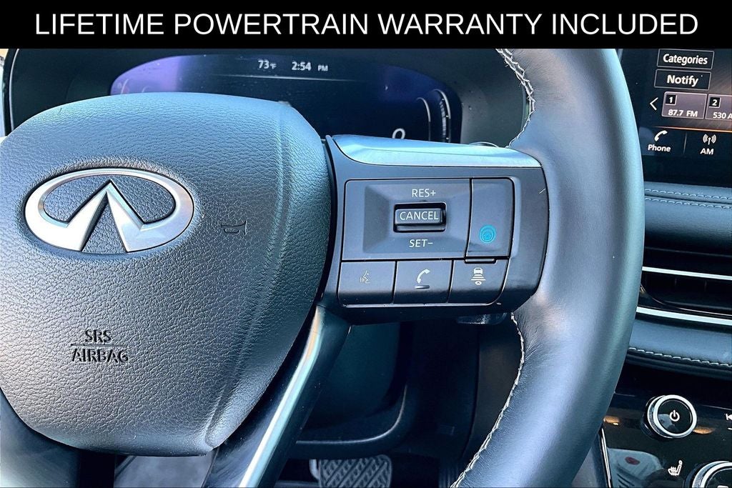 2025 INFINITI QX60 Sensory GRUBBS DOUBLE BLACK