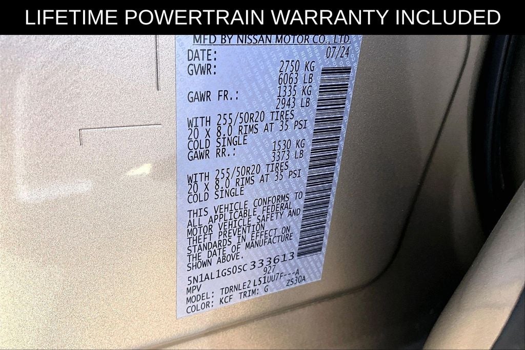 2025 INFINITI QX60 Sensory GRUBBS DOUBLE BLACK