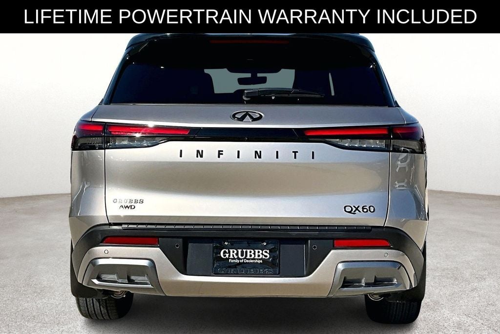 2025 INFINITI QX60 Sensory GRUBBS DOUBLE BLACK