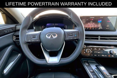 2025 INFINITI QX60 Sensory GRUBBS DOUBLE BLACK