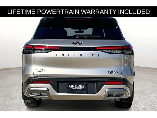 2025 INFINITI QX60 Sensory GRUBBS DOUBLE BLACK
