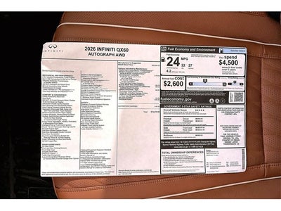 2026 INFINITI QX60 Autograph