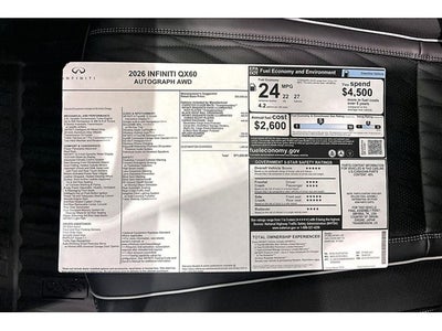 2026 INFINITI QX60 Autograph