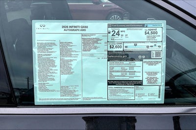 2026 INFINITI QX60 Autograph