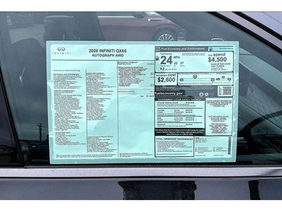 2026 INFINITI QX60 Autograph