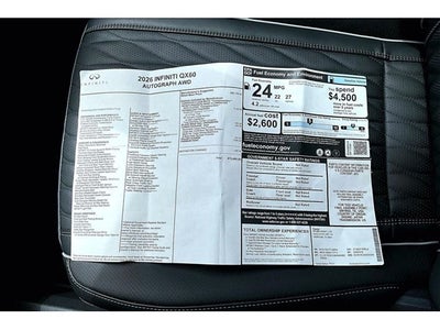 2026 INFINITI QX60 Autograph