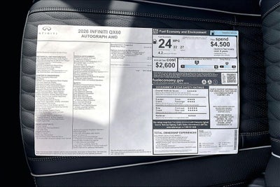 2026 INFINITI QX60 Autograph