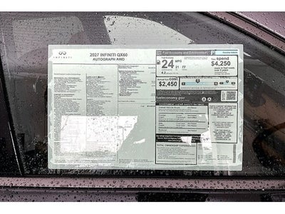 2027 INFINITI QX60 Autograph