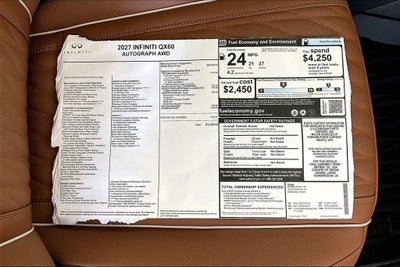 2027 INFINITI QX60 Autograph