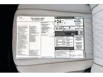 2027 INFINITI QX60 Autograph