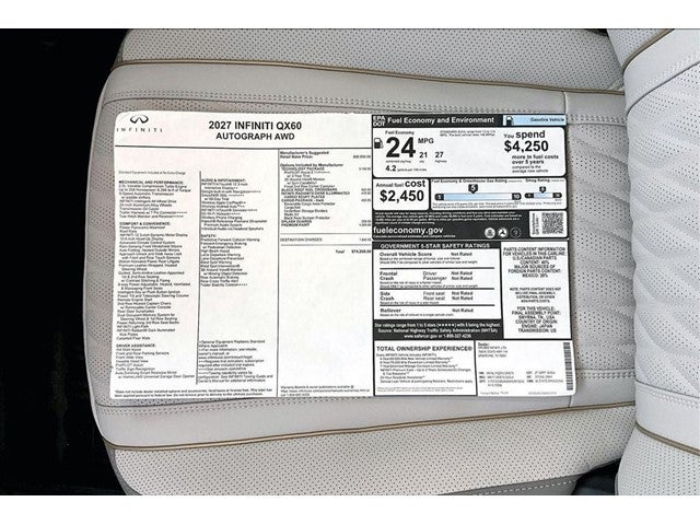 2027 INFINITI QX60 Autograph