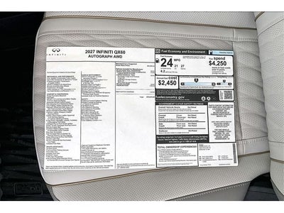 2027 INFINITI QX60 Autograph