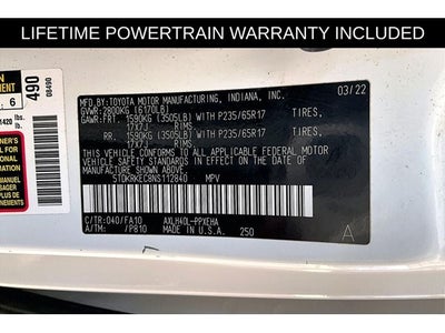 2022 Toyota Sienna LE 8 Passenger