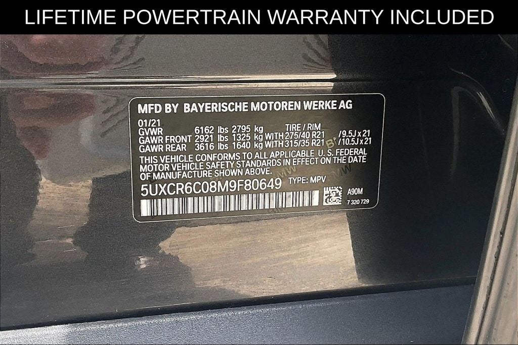 2021 BMW X5 xDrive40i