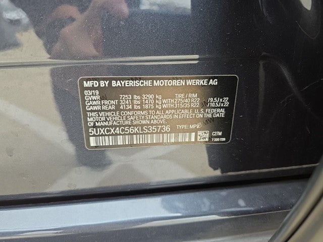 2019 BMW X7 xDrive50i