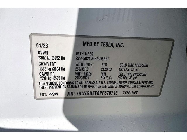 2023 Tesla Model Y Performance