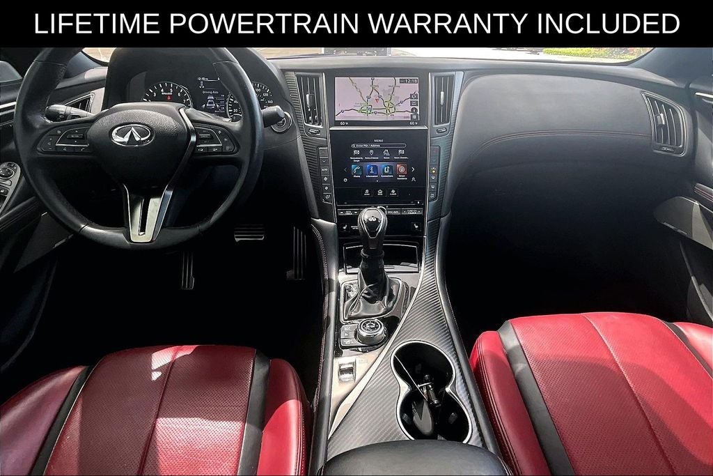 2022 INFINITI Q60 Red Sport 400