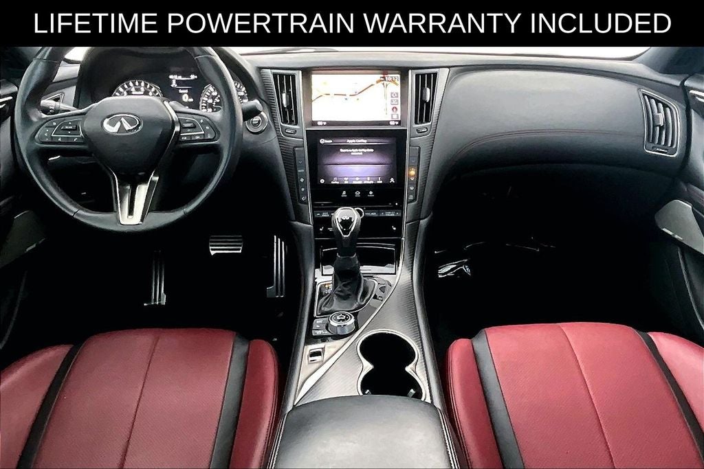 2022 INFINITI Q60 Red Sport 400