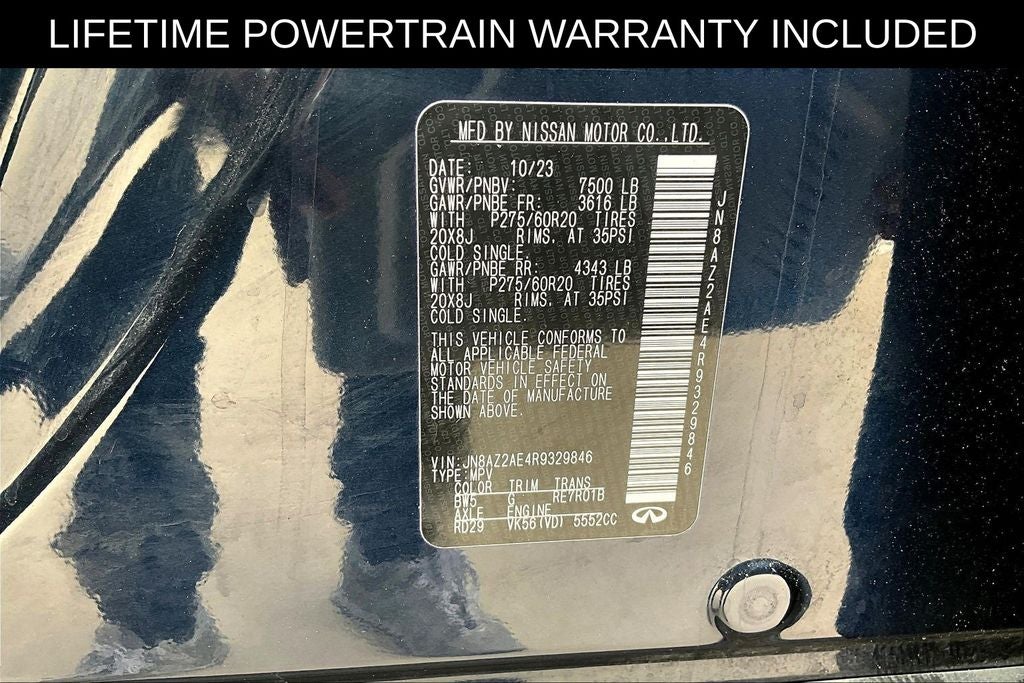 2024 INFINITI QX80 LUXE