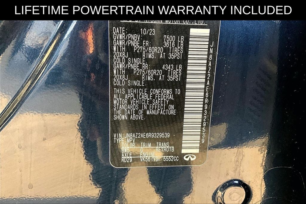 2024 INFINITI QX80 LUXE